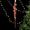 Gold Sequin Christmas Tree Pendant Butterfly Xmas Tree Pendant  Household Decor