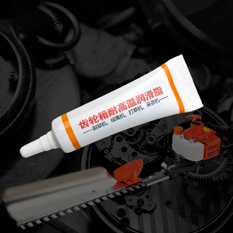 Trimmer Lubricant 5 Pieces Long-Lasting Lawn Mower Grease Threaded Nozzle Lubricating Oil Long-Lasting Garden Tool Accessories