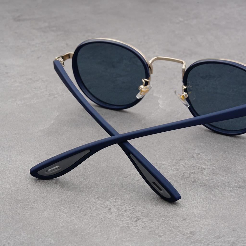 Vintage Designer Sunglasses Men Round Fashion Plastic Titanium UV Protection High Quality Sun Glasses for Men Women Outdoor