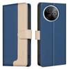 BINFEN COLOR BF33 For vivo Y39 5G Leather Case Splicing Color RFID Blocking Wallet Stand Phone Cover