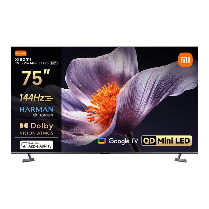 TV QLED - XIAOMI - S Pro Mini LED 75 - 4K UHD - 1700 nits - Dolby Vision & Atmos