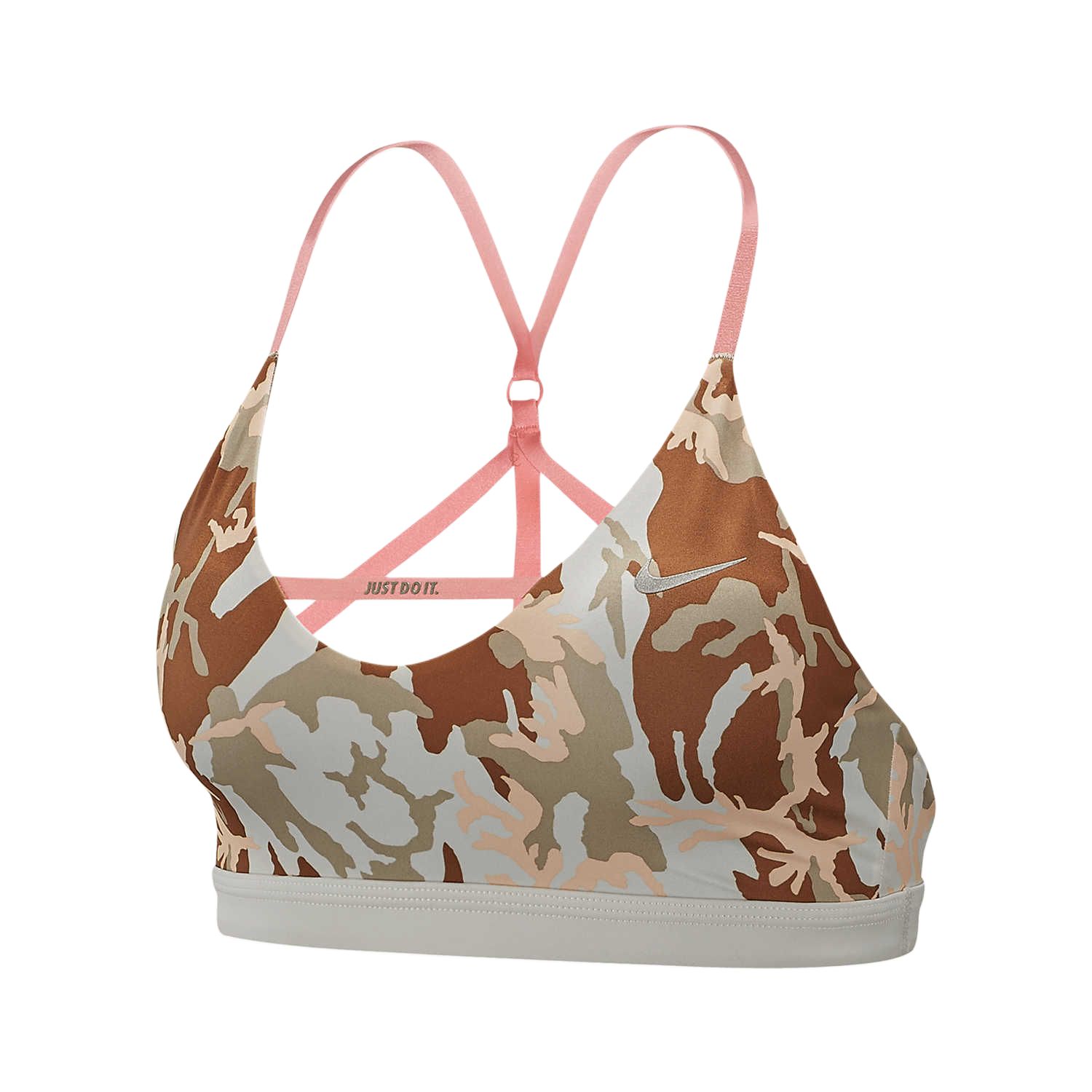 

Nike Indy Камуфляжный Модный Удобный Мягкий Повседневный Спортивный Бюстгальтер Женское нижнее белье BQ8080-030 S