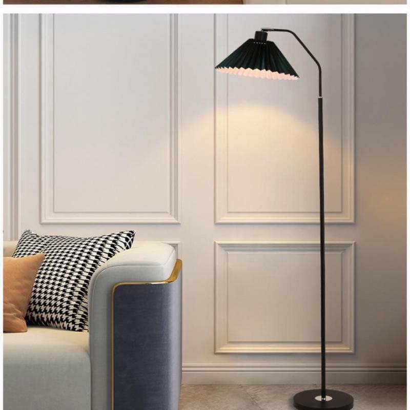 Nordic Signature Pleated Floor & Table Lamp - Bedroom & Living Room Atmosphere