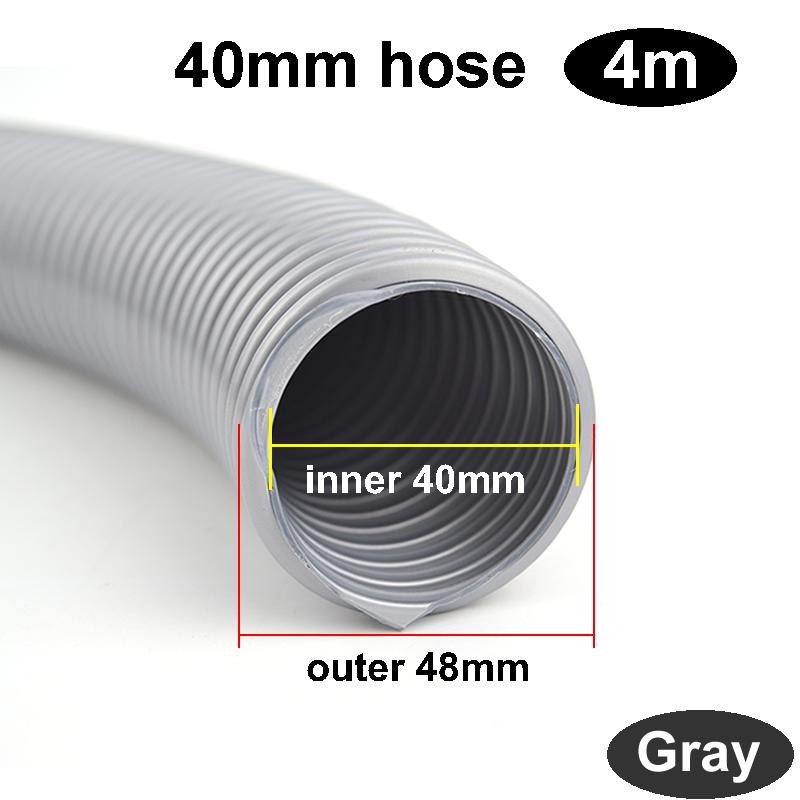 Threaded Hose Inner 40mm Outer 48mm Extension Connector Two-way Connector Vacuum Cleaner Hose Accessories