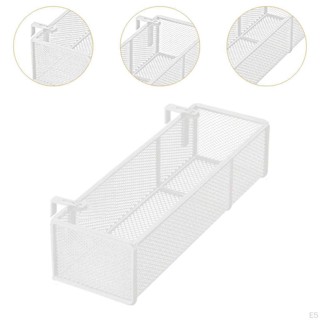 Adjustable Hook Hanging Organizer Rack for Dormitory Bed, Ideal Phone And Drinks