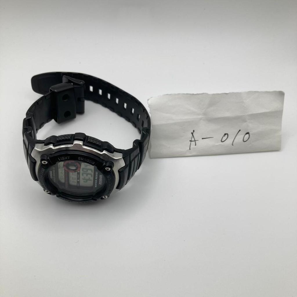 Used CASIO WAVE CEPTOR Radio Controlled Watch Working 00s