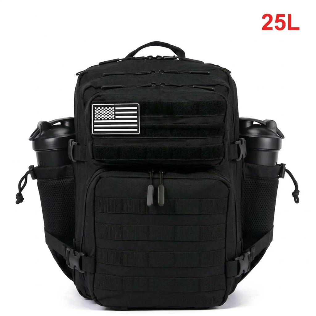 25L Tactical Backpack for Women Outdoor Travel Hiking Bug Out Bag Weekend Exercise Athletics Gym Rucksack with Dual Cup Holder