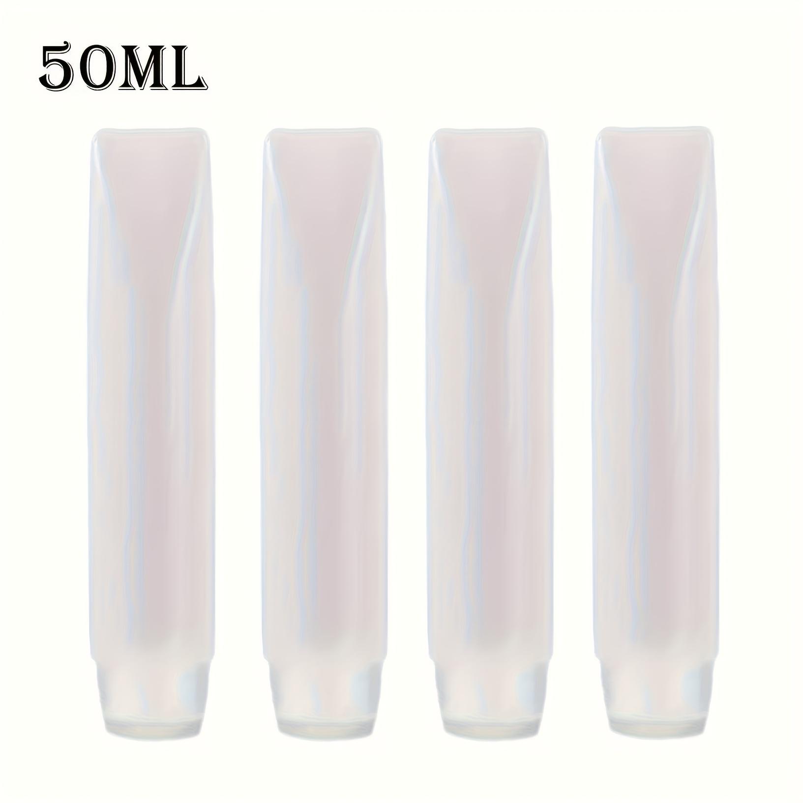 4pcs Set of Squeeze Bottles, Portable Travel Bottles, Travel Toiletry Squeeze Bottles, Reusable Cosmetic Containers Plastic