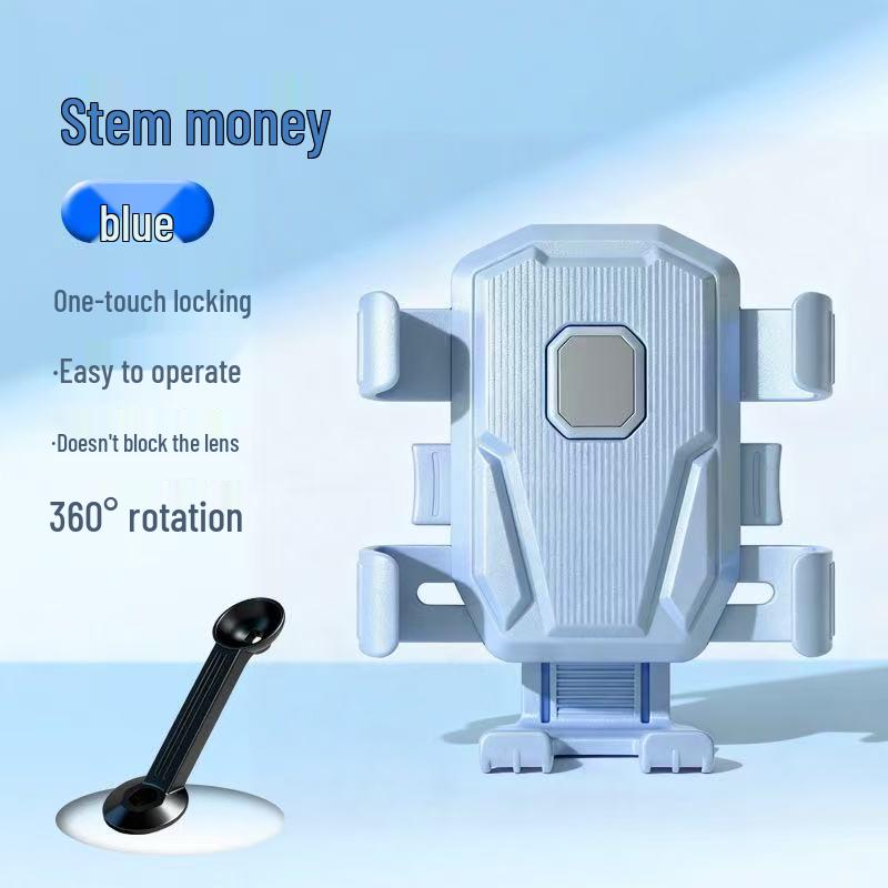 Shock-Absorbing Phone Mount for Electric Vehicle & Bicycle - Outdoor Riding Navigation Holder