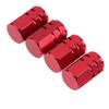 4Pcs Aluminum Tire Valve Caps Car Rim Plugs Tire Valve Cover Valve Stem Nipple Caps Motorcycle Car Wheel Plugs