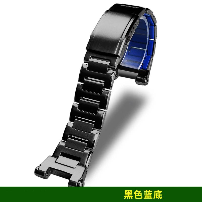 

MTG B2000 Replaceme Strap Bracelet for Casio G-SHOCK MTG-B2000 mtgb2000 Series 316L Solid Stainless Steel Red Bottom Watch Band For MTG-B2000