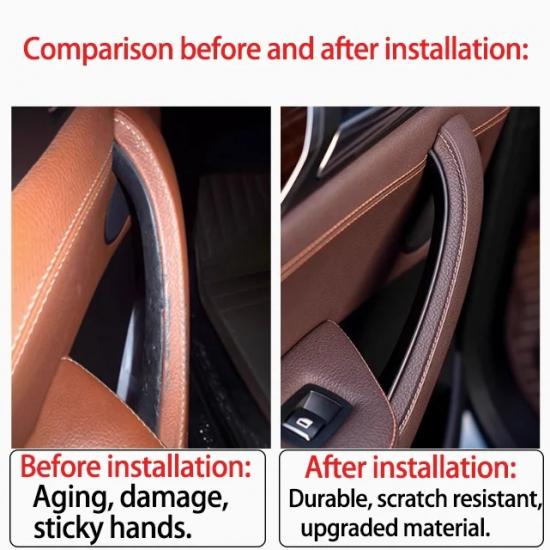 LHD RHD Car Interior Door Handle Panel Pull Cover For BMW X3 X4 F25 F26 2010 2011 2012 2013 2014 2015 2016