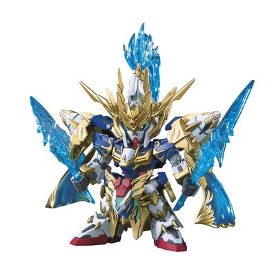 SD Gundam Sangoku Soketsuden Choun 00 Gundam Aoi Ryukoku plastový model BAS5057609 a barevně kódovaný
