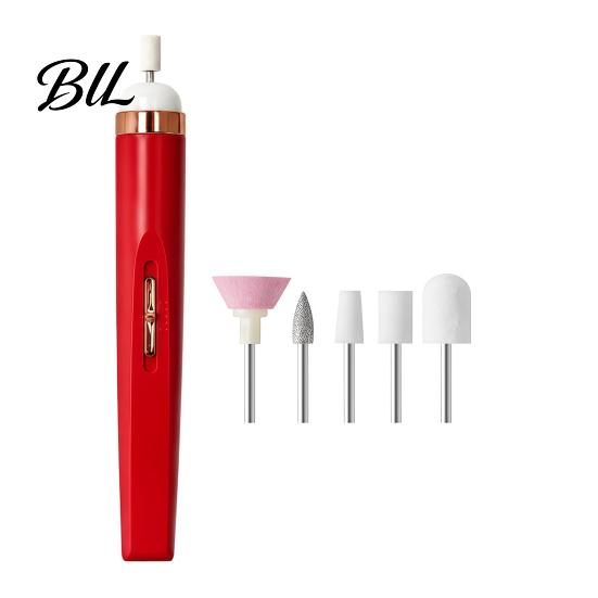 Home Beauty Nail Supplies Electric Drill Kit, Portable Pen-shaped Manicure Pedicure Tool, Adjustable Speed Multifunctional Professional Polishing Pen