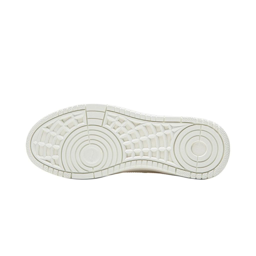 Li Ning Tianji Soft Low top Skateboard Shoes Women's White Blue AGCW068-1