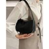 Bolso Minimalista Billetera Retro de Hombro Bolso de Mano de Color Sólido para Mujer 1 Material de Color Sólido Bolso Minimalista de Moda