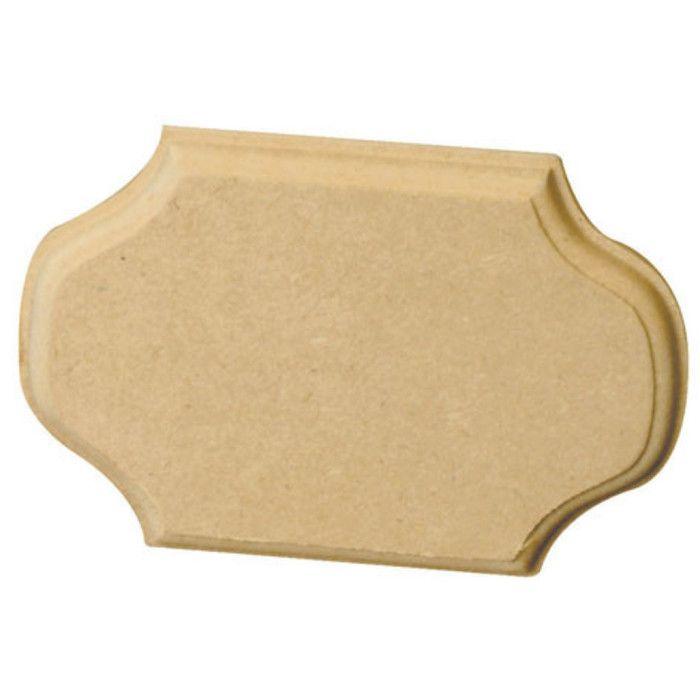 Plaque de porte en MDF Étiquette