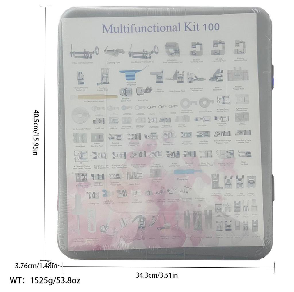 Deluxe Presser Foot Set: 32-62pcs Multifunctional Sewing Accessories for Home Machines