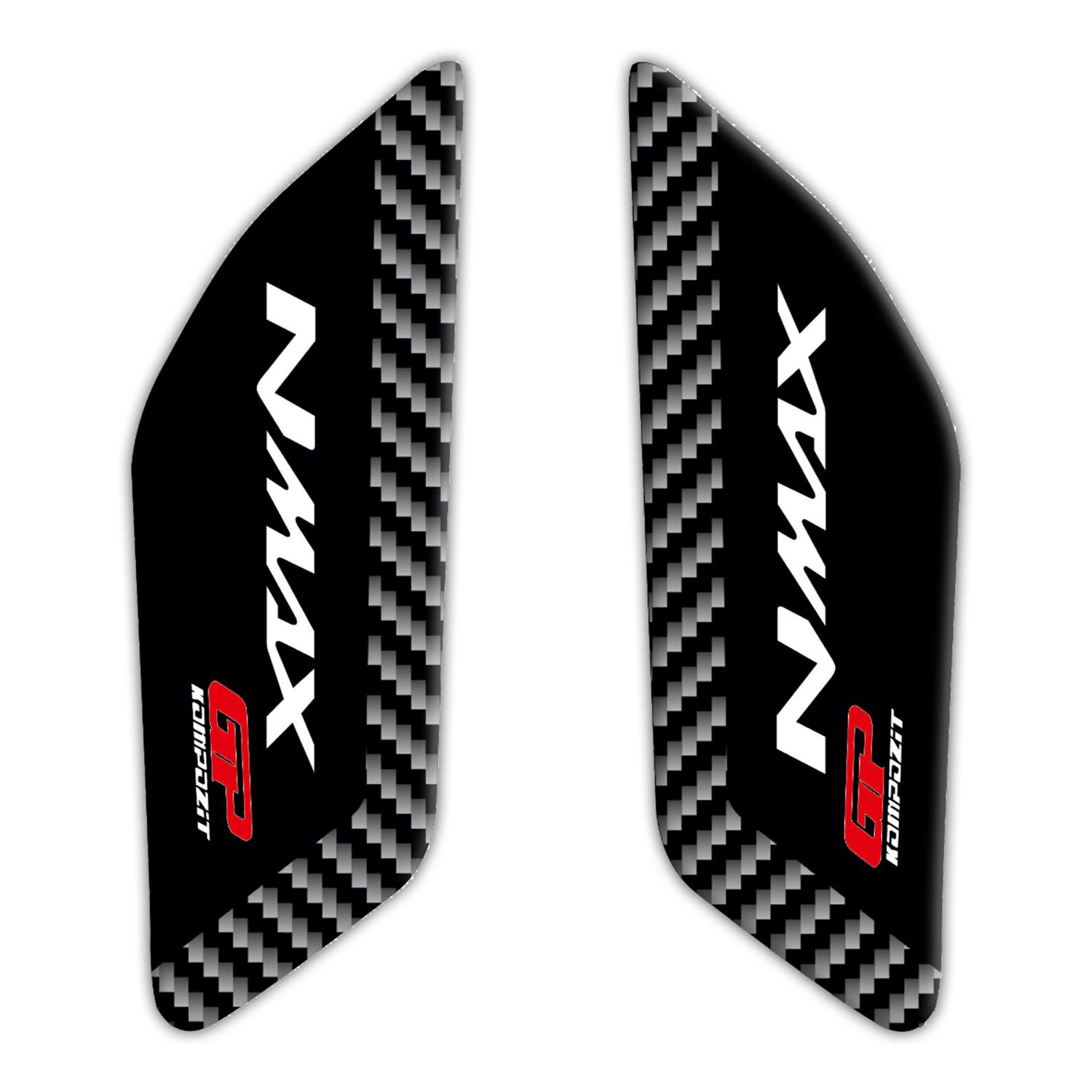 

GP Composite Yamaha NMAX 125 / 155 2015-2020 Compatible Side Pad Black-Carbon