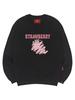 Ellamo Strawberry Sweatshirt Unisex Plus Size S~4Xl (Type A)