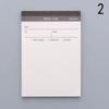 Daily Schedule Memo Pad To Do List Time Sticky Note Schedule Planner Stickers