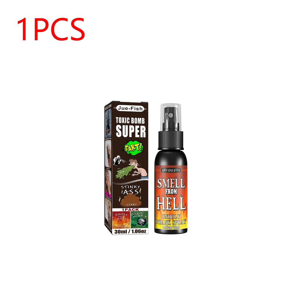 1-5pcs 30ML Liquid Fart Spray Can Stink Bomb Ass-Smelly Stinky Gas Crap Gag Prank Novelties Toy Joke Halloween Party Supplies