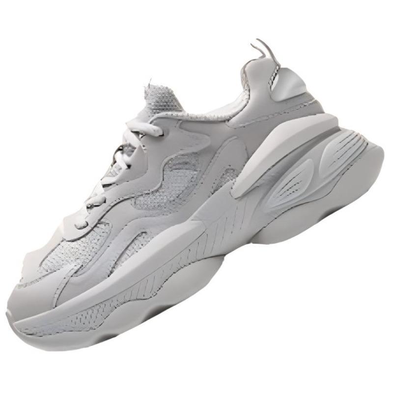 Anta Low Top Casual Shoes Womens Grey 122418885-4