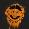 Sesame Street Womens/Ladies Spray Face Ernie Graffiti T-Shirt