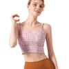 Foreign Trade with Chest Pad French Style Retro Print Sling Quick-Dry Vest Sports Tops Yoga Clothes for Women Workout Underwear Women