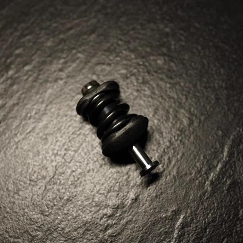 

Unionjack titanium Damper Pline Tline for Brompton Ultralight Shock Absorption чорний
