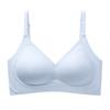 Women Summer Light 10A Antibacterial Soft Support On The Support Breathable Comfort No Underwire Jelly Pull Underwear