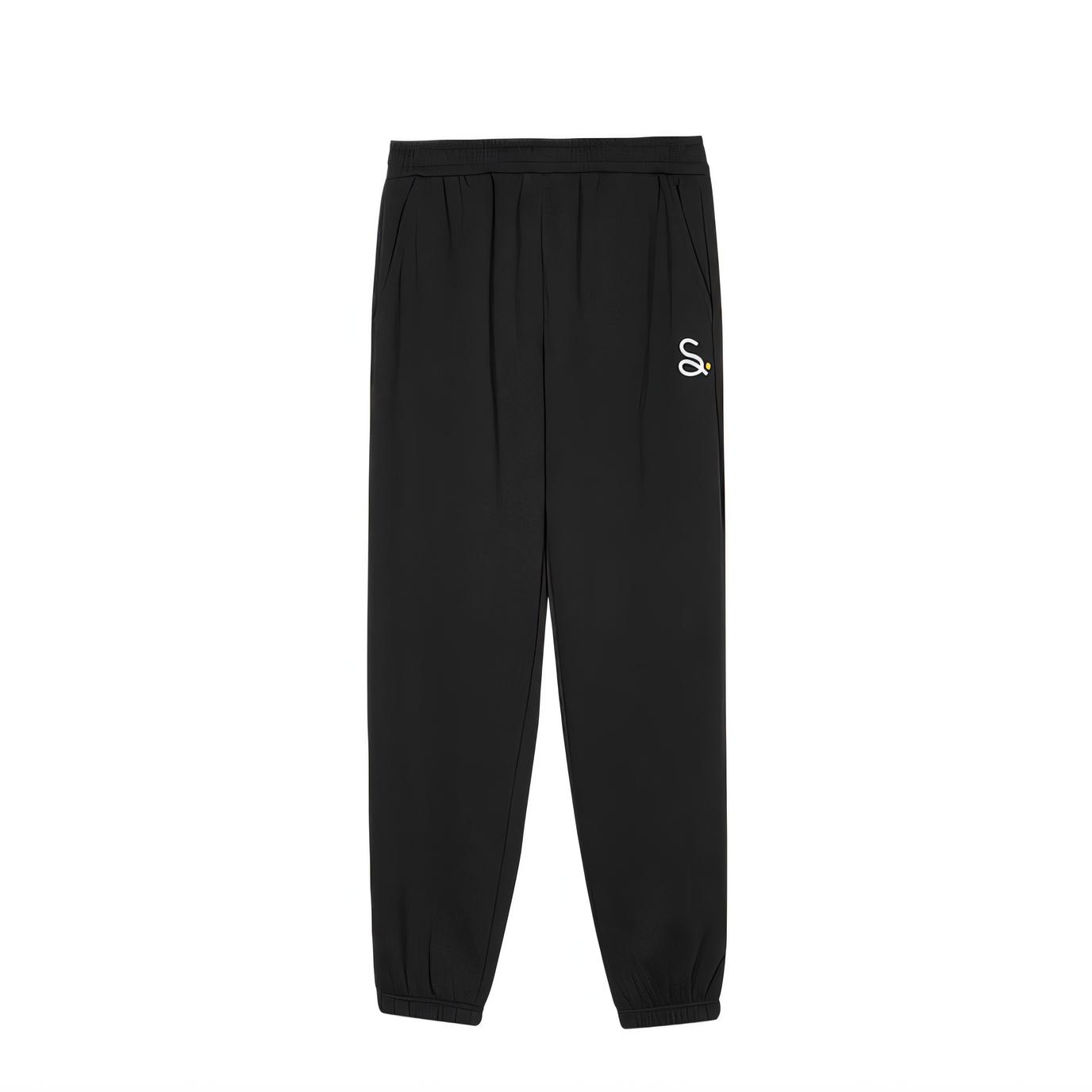 Skechers Soft Comfortable Slim Fit Cuffed Casual Pants Women bottoms Carbon-Black L424W099-0018 S