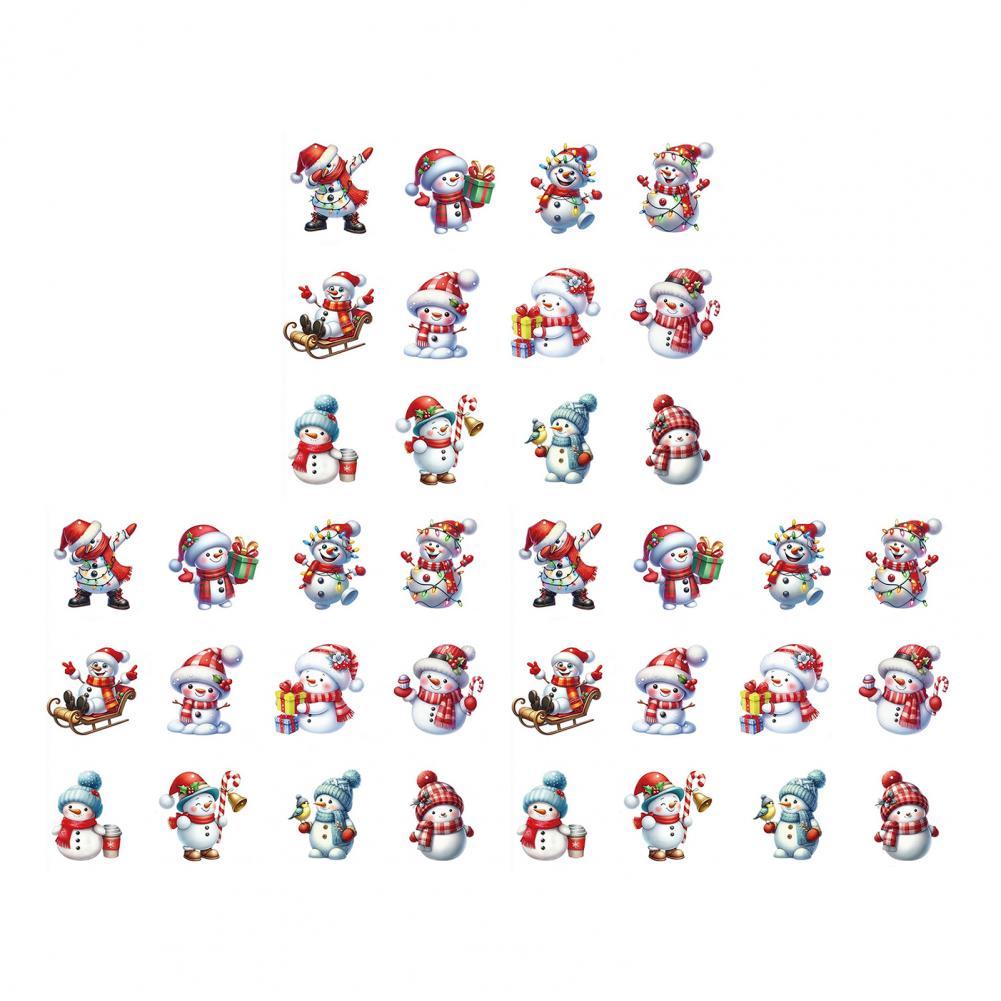 Festive Home Decor Holiday Decoration Pendant Festive Christmas Snowman Ornaments for Tree Home Decor Cartoon Snowman Hanging