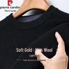 Pierre Cardin Men's 100% Pure Wool Crew Neck Sweater
