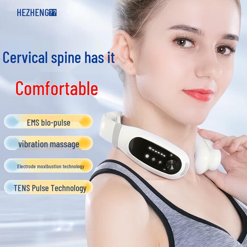 HEZHENG Wireless Electric Pulse Neck Massager