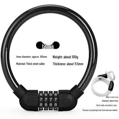 Lishi Mountain Bike Steel Wire Password Lock