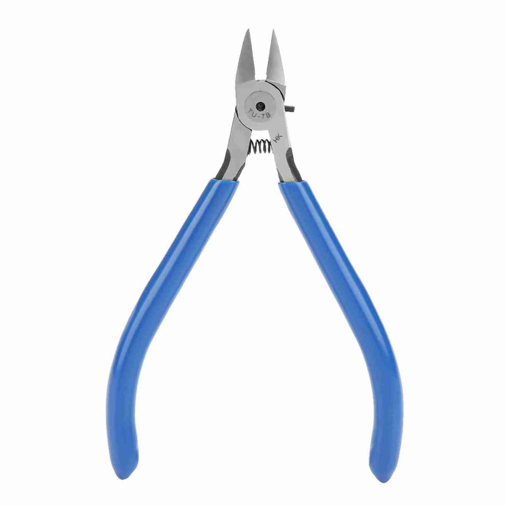 TU7B 4.5in Electronic Diagonal Pliers Cable Side Cutting Nippers Wire Cutter Tool