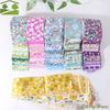 40 STÜCKE Jelly Roll Floral Baumwollstoff DIY Quiltstreifen Patchworkstoff Handgefertigt Bunt Bedruckt Nähmaterial Stoff