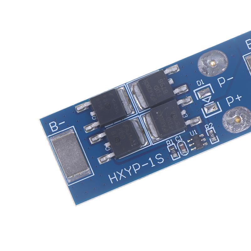 Lithium Battery Protection Board Bms 1S 12A 16A 24A 3.7V Lifepo4 18650 4.2V Charging Voltage/Short Circuit/Overcharge Prevention