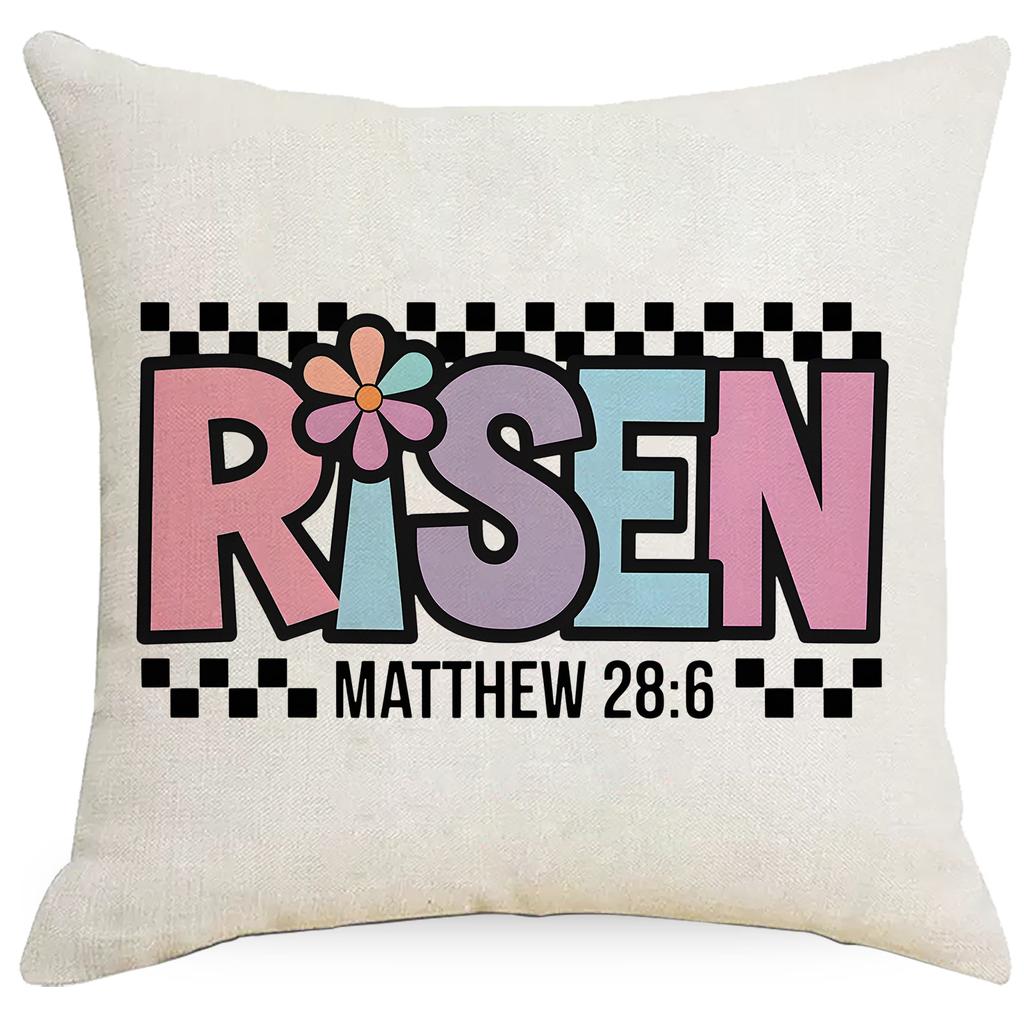 Oster-Kissenbezug Hase Brief Kreative Heim Kissenbezug Dekoration