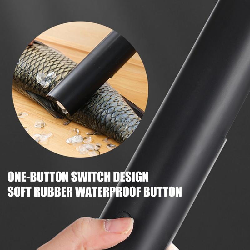 Automatic Fish Skin Remover 7000RPM Fast Motor ABS Construction Ideal For Kitchen Tasks
