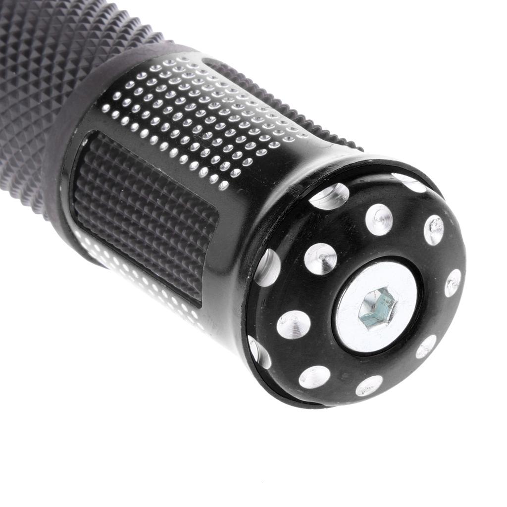 1 paar Universal CNC Motorcycle 22mm Handlebars Bar End Hand Grips