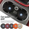 swe32PCS Car Coaster Water Cup Holder Anti-slip Pad Mat For Volkswagen VW T5 Amarok 2013 Tiguan Golf 4 5 6 7 MK4 MK7 MK8 Passat