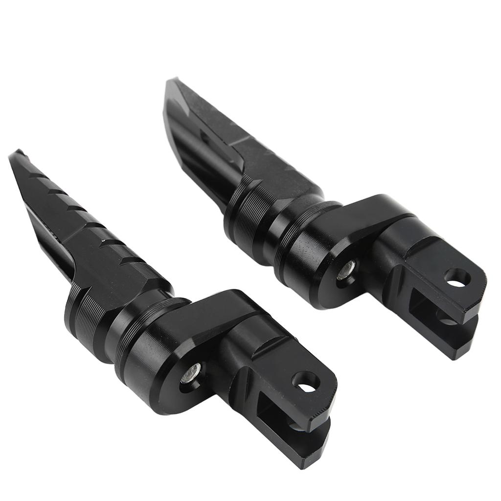Motorcycle Front Foot Peg T6063 Aluminum Alloy Driver Footrest Pedal Bracket Replacement for BN302S