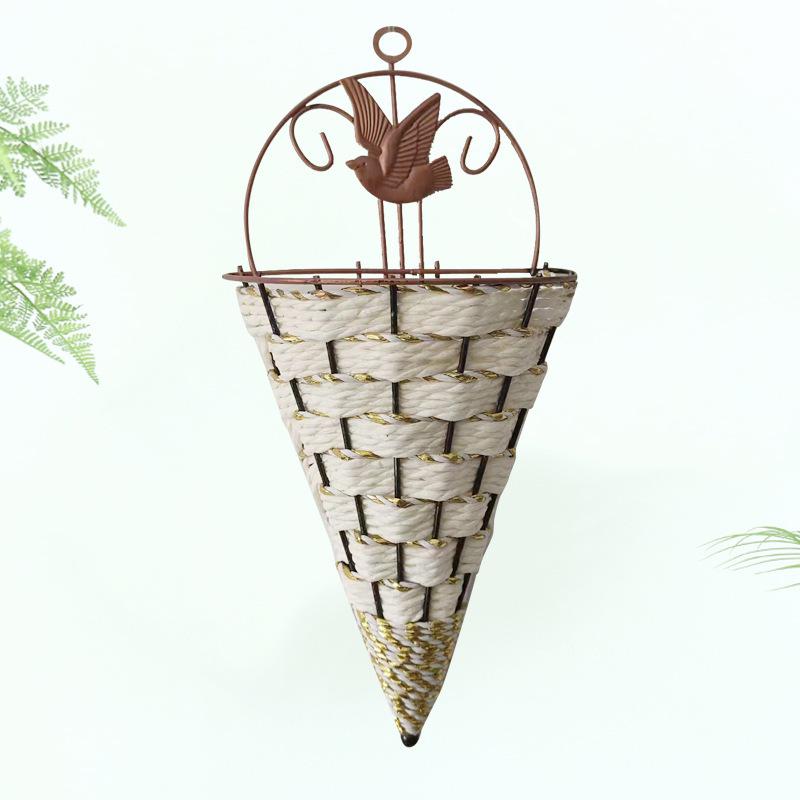 Green Radish Decorative Artificial Vines - Wall Hanging Leaf Ornaments