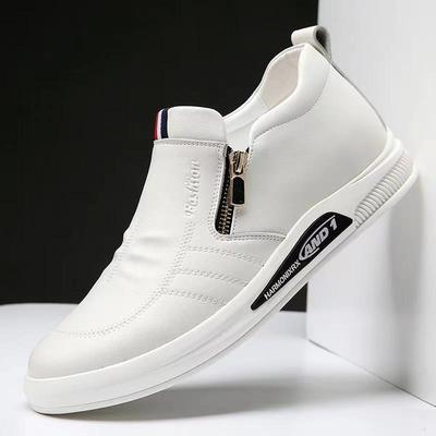 Eleganti Scarpe in Pelle Business Casual Invernali per Uomini di Mezza Età