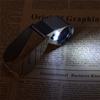 A03F-40X Full Metal Illuminated Jewelry Loop Magnifier Jewelers Eye Loupe With LED Jewelers Eye Loupe