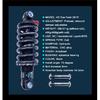 EXA Form Hinterradstoßdämpfer 291 R verstellbare Federbein Feder KS Downhill MTB Fahrrad 125 150 165 190 mm Elektroroller
