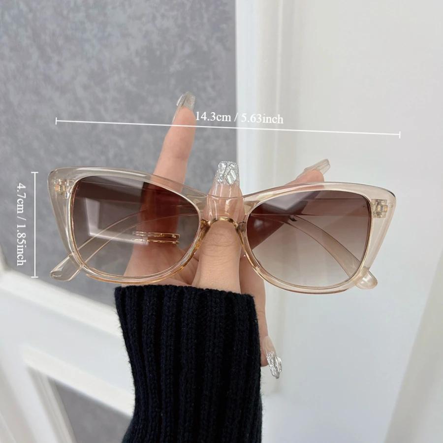 Cat Eye Sunglasses Women Men Vintage Designer Fashion Sun Glasses Female Male Brand Mirror Driving Frame Punk