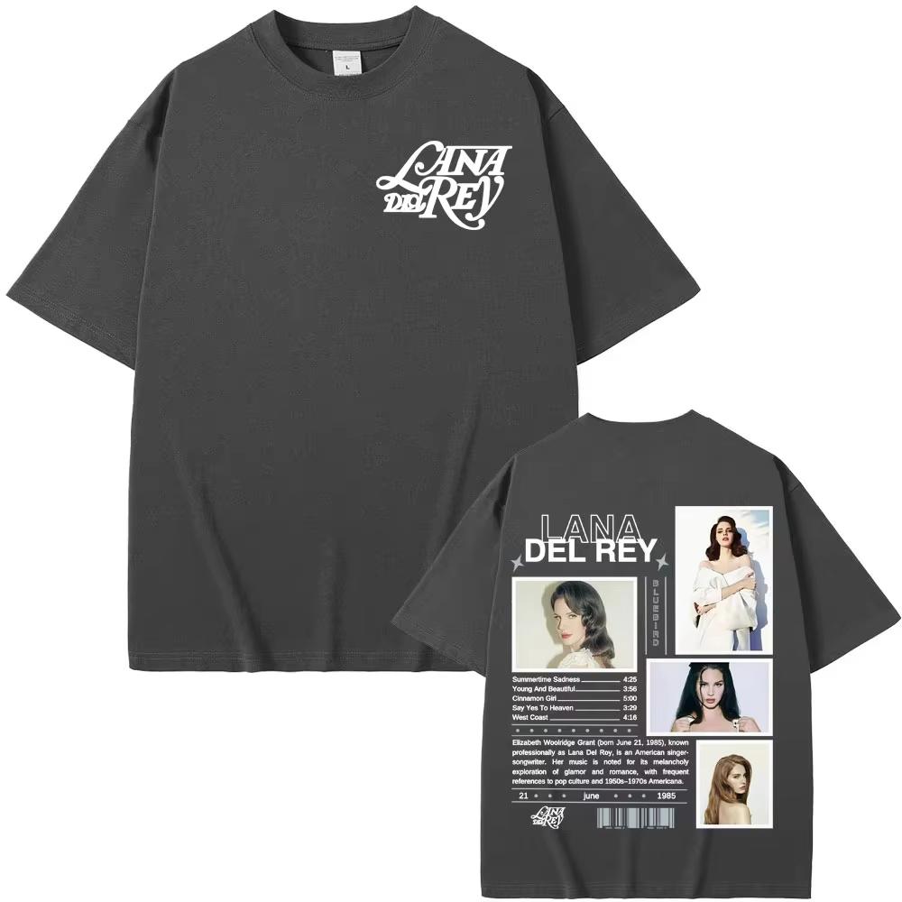 Lana Del Rey Album Tour 2026 Merch T Shirt Unisex Womens Fashion Hipster High Street Tshirt Casual Comfort Oversized T Shirt Tops